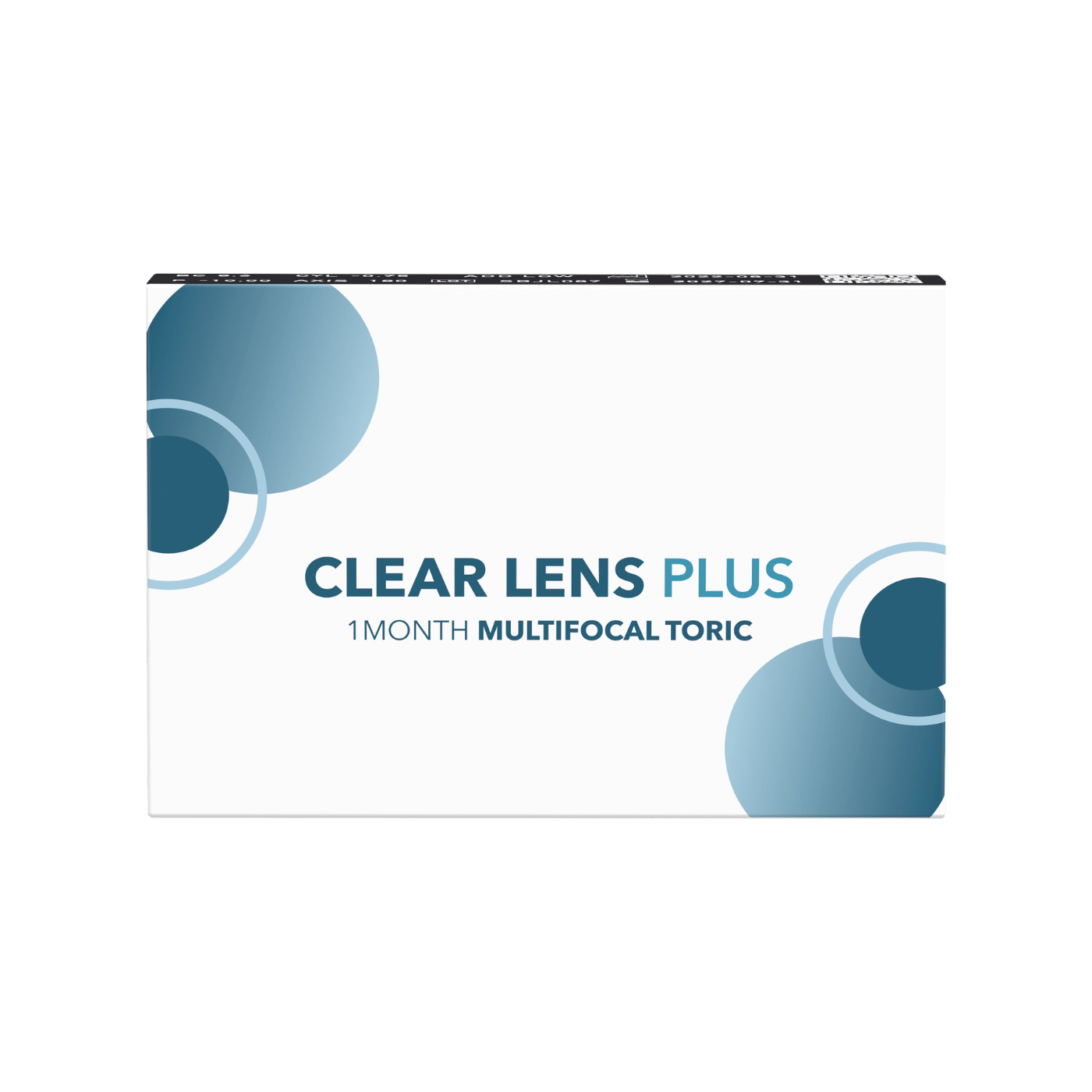 CLEAR LENS PLUS 1MONTH MULTIFOCAL TORIC