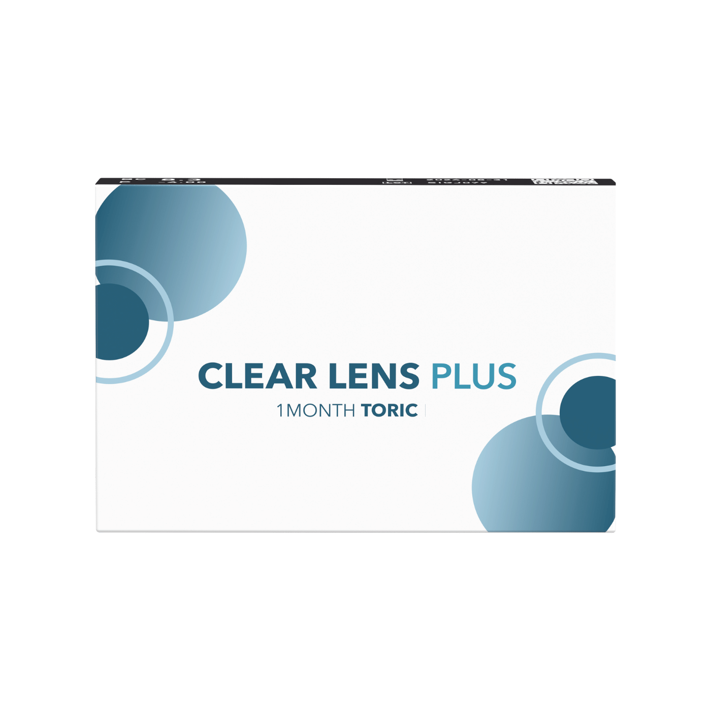 CLEAR LENS PLUS 1MONTH TORIC