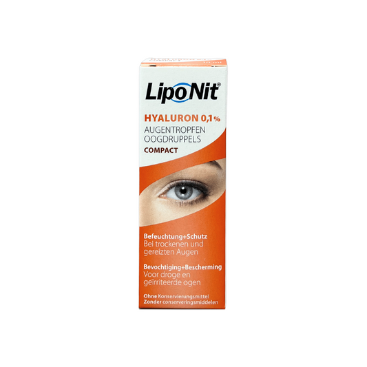 Lipo Nit® Hyaluron 0,1% Augentropfen compact